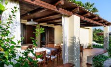 Villa Giangaleazzo | Grande terrazza Profilo della casa