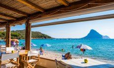 Ristorante La Tavernetta sulla spiaggia di Porto Taverna