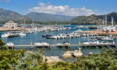 Marina di Villasimius a fianco alla spiaggia del Riso