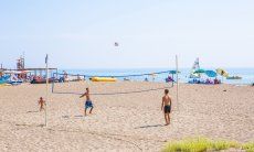 Beachvolley sulla spiaggia di Torresalinas