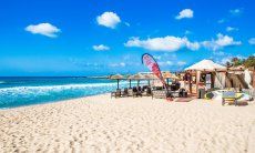 Bar sulla spiaggia Le Dune di Campana a Chia