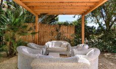 Villa Fernando | Gazebo per momenti rilassanti all'ombra Casa vacanza Villa Fernando, Santa Margherita di Pula, Sud Sardegna