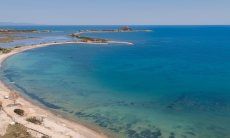 Villa Mimosa | Baia di Is Suergius con Nora sullo sfondo Is Suergius, Agumu, Spiaggia, Pula