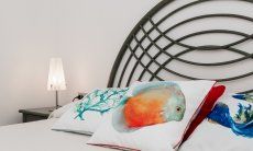 Villa Gioconda 21 | Camera 2 con letto matrimoniale e aria condizionata Interno della casa