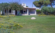 Villetta Fabio | L'ampio giardino confina con la spiaggia Villetta Fabio, Costa Rei