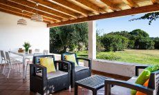 Villetta Fabio | Zona lounge per il relax pomeridiano o serale Terazza Villetta Fabio Costa Rei