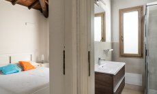 Vista bagno e camera da letto Villetta Fabio Costa Rei