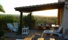 Villa Ulivi 27 | Terrazza con vista fino a Chia V. Ulivi 27