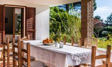 Villa Palme | Ampia terrazza con tavolo da pranzo New Picture