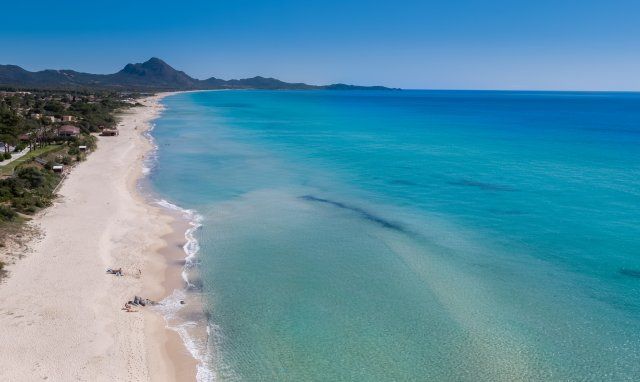 Spiaggia di sabbia Costa Rei Spiaggia di sabbia Costa Rei